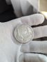 Масивна сребърна монета 100 лева 1934 20 гр сребро . Борис !, снимка 3