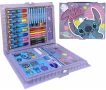 Детско куфарче с аксесоари за рисуване "Стич" - 52 части, снимка 1