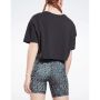 Дамска тениска reebok studio cropped tee black, снимка 2