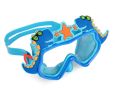Детска морска маска за плуване син динозавър 6-12 години, снимка 2
