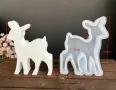 Сърна сърничка елен дълбок силиконов молд форма фондан шоколад гипс слола свещ декор, снимка 1