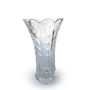 Стъклена ваза с флорален мотив, 12х24 см. Елегантен акцент за вашия дом или офис. 🌿✨ Прекрасен дизай, снимка 4