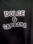 DOLCE & GABBANA черни тениски висок клас, снимка 4