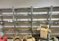 Нов метален стелаж Ямбол 180/90/45 с 5 рафта в кашон, снимка 5