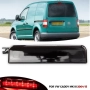 LED трети стоп за VW Caddy III (2004–2015) – опушен, червен, 12V, Plug & Play, снимка 1