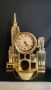 Красив тайвански настолен кварцов часовник "Ню Йорк", снимка 1 - Антикварни и старинни предмети - 45439486