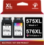 GREENSKY PG-575XL CL-576XL касети с мастило за Canon PIXMA, черна и цветна, снимка 1