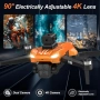 F180 GPS дрон с камера 4K, 4.5"LCD екран за начинаещи, 90° електрически регулируем обектив, снимка 4