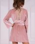 Дамски халат в цвят пудра Nolesan LivCo Corsetti Fashion (008), снимка 1 - Други - 45822188