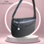 Елегантна дамска чанта за рамо с метален елемент 32х22 см, снимка 1
