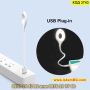 LED ринг лампа с чупещо рамо и USB - КОД 3743, снимка 12