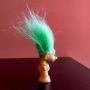 Играчка Кукла Трол Troll 7 см + коса, снимка 5