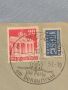 Стар пощенски плик с марки и печати 1951г. Германия за КОЛЕКЦИЯ ДЕКОРАЦИЯ 46081, снимка 2