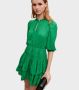 Елегантна къса рокля в зелено , снимка 1 - Рокли - 45206296