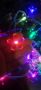 Многоцветни коледни LED лампички с цветя с щепсел  - Многоцветни, дължина - 5м ,28бр лампички.С мног, снимка 10