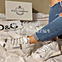 Дамски бели маратонки  Dolce&Gabbana кодBr70E, снимка 1 - Маратонки - 45006914