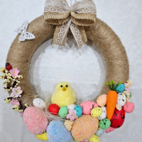 Великденски венци , снимка 3 - Декорация за дома - 44998876