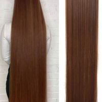 Качествена дълга коса/ цял екстеншън за по-голям обем и дължина на косата 100гр, дължина 60см, снимка 4 - Други - 45385983