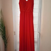 Официална червена рокля , снимка 4 - Рокли - 45232657