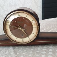 Стар малък немски настолен часовник, снимка 6 - Антикварни и старинни предмети - 45513775