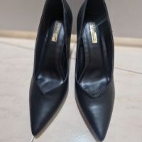 черни токчета 39, снимка 3 - Дамски обувки на ток - 45282383