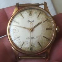 Часовник Kienzle. Germany. Vintage watch. Позлата. Механичен. Мъжки часовник. , снимка 3 - Мъжки - 45468683