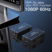 PW-HT202P(POC) HDMI/UTP удължител 50m без загуба на предаване през Cat5e/6 Full HD 1080P/3D EDID, снимка 2 - Плейъри, домашно кино, прожектори - 45242949