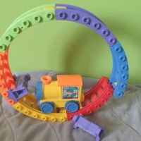 Влак с релси бебешки, снимка 1 - Коли, камиони, мотори, писти - 45429387