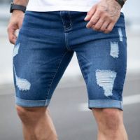 Мъжки къси дънки, снимка 1 - Къси панталони - 45312184