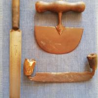 Стари ножове занаятчийски от различни държави и различни  времена. , снимка 3 - Антикварни и старинни предмети - 45271281