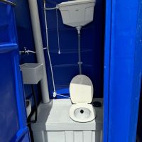 WC Тоалетна кабинка 99 % пластмаса с висока UV защита, снимка 7 - Други стоки за дома - 46175218