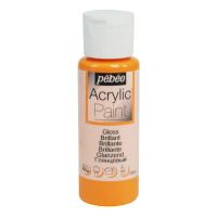 Акрилна боя Pebeo Orange Gloss Acrylic Craft Paint 59ml, снимка 1 - Други - 45265837