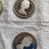 Лот монети 12 броя Канадски долара, центове непипани мат гланц перфектно състояние 43634, снимка 4 - Нумизматика и бонистика - 45020832