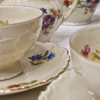 Schwarzenhammer German porcelain tea set - Сервиз за чай от немски порцелан, снимка 2 - Други ценни предмети - 45027832