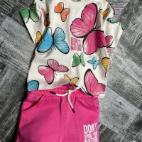 Комплект за момиче Пеперуди, снимка 1 - Детски комплекти - 45540165