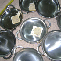 Соц метални здрави чинийки , снимка 2 - Антикварни и старинни предмети - 45057875