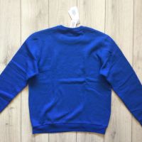 НОВА синя памучна фланела блуза на ФК Левски 1914 на ADIDAS размер L, снимка 7 - Спортни дрехи, екипи - 45468531