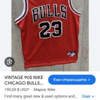 Nike Jordan #23 NBA 90S Vintage Mens Size M ОРИГИНАЛ! МЪЖКИ Баскетболен ПОТНИК!, снимка 4 - Спортни дрехи, екипи - 45952821