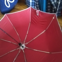 Долче Грималди женски марков чадър сгъваем с калъвче, снимка 9 - Други - 44978205