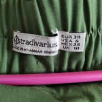 летен зелен панталон Stradivarius, снимка 3 - Панталони - 45157382