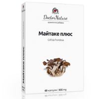 Майтаке + (Maitake +), 60 капсули х 555 мг (009), снимка 1 - Хранителни добавки - 45297818