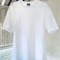 Качествена бяла тениска TACOMA унисекс, снимка 2 - Тениски - 45262793