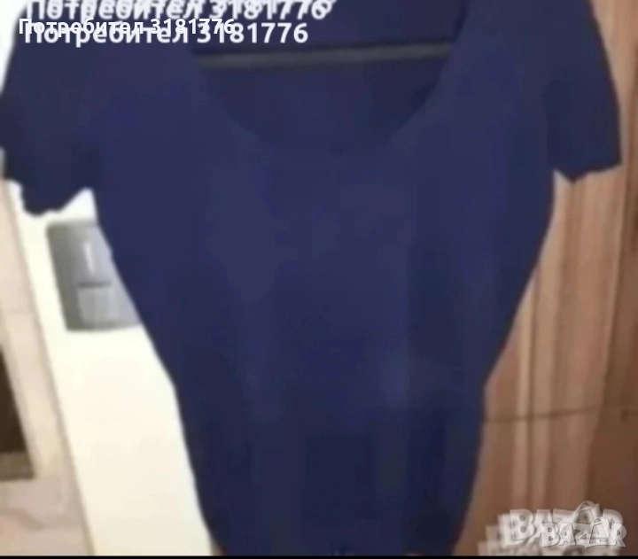 Дамска финна блуза с къс ръкав., снимка 1