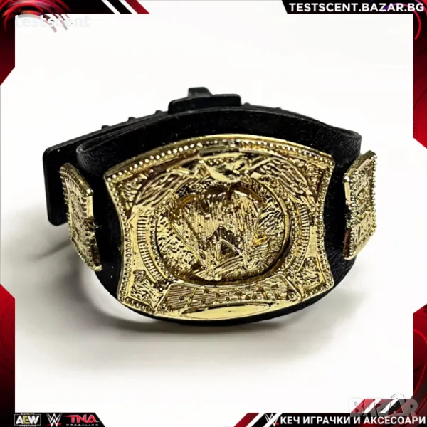 Шампионски колан пояс WWE Championship Spinner титла Jakks USA WWE Title John Cena  Spinner Belt, снимка 1