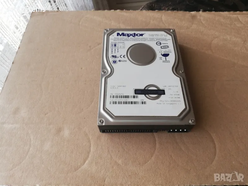  Хард диск Maxtor DiamondMax Plus 9 6Y120P0 120GB IDE Ultra ATA133, снимка 1