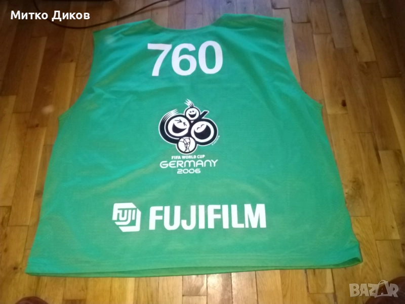 Рhotographer Bibs (chaleco) in World Cup 2006 Германия полуфинал №62 Португалия-Франция 0-1, снимка 1