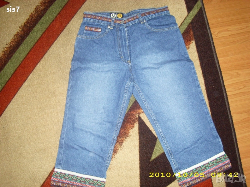 запазени 3/4 дънки за 5 лв, снимка 1