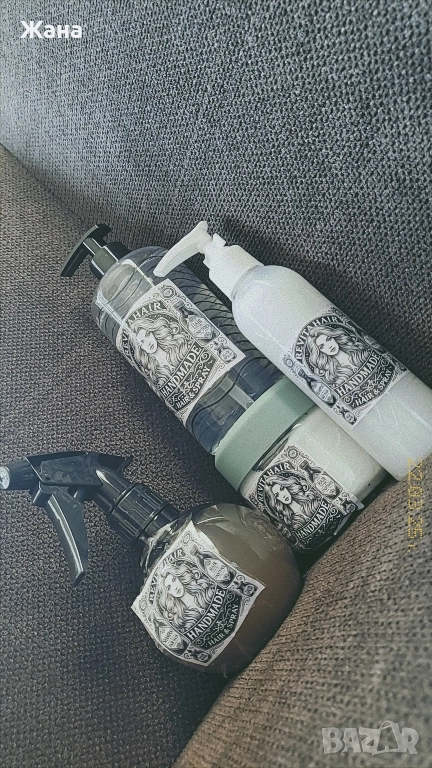 ‼️Комплект за бърз растеж и блясък на косата – шампоан, балсам, маска и спрей‼️, снимка 1