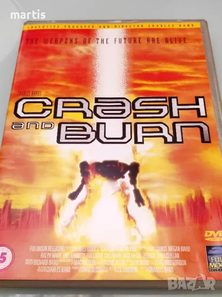 Crash and Burn DVD, снимка 1