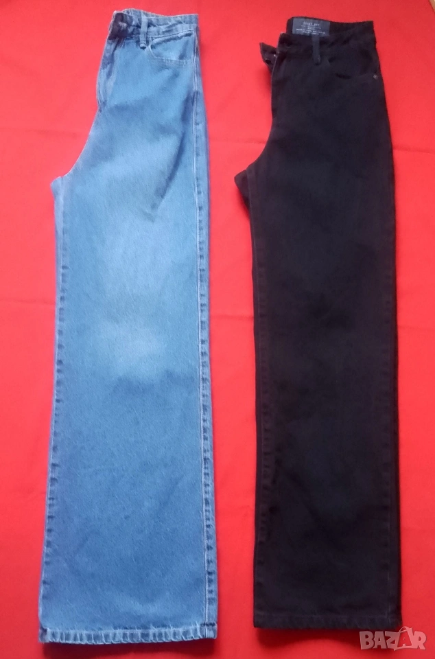 дънки  с широки крачоли , снимка 1